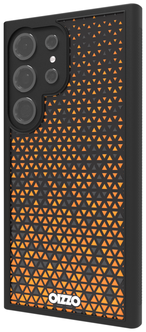 OIZZO TRIANGLES - ORANGE COSMOS