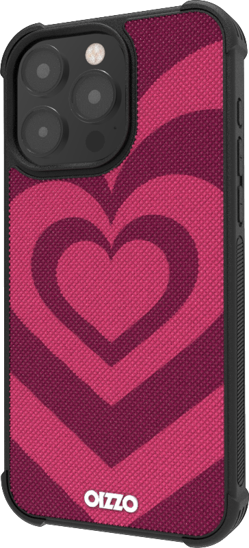OIZZO HEART - PINK HEARTED - iPhone