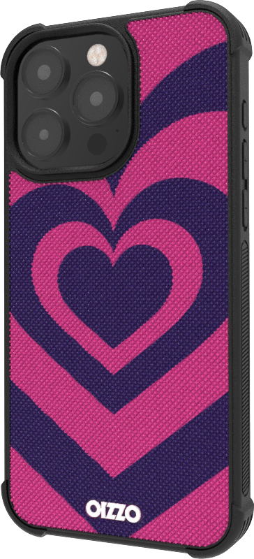 OIZZO HEART - DRESSED IN PINK - iPhone
