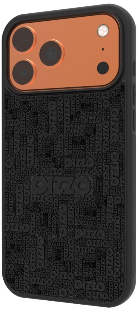 OIZZO RANDOM LOGO - JET BLACK