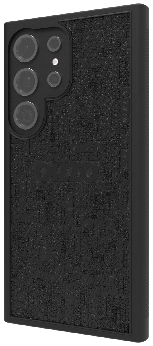 OIZZO RANDOM LOGO - JET BLACK