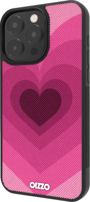 OIZZO HEART - PINK ECHO - iPhone