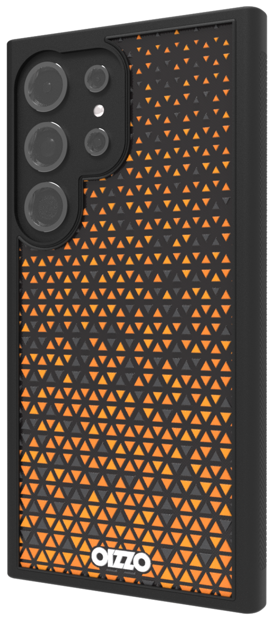 OIZZO TRIANGLES - ORANGE COSMOS